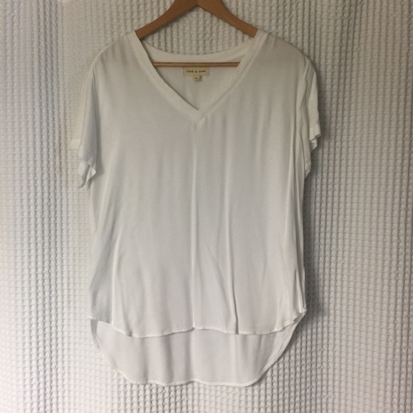 cloth & stone Tops - White Tee